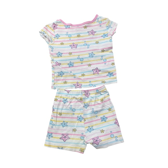 2T Girls Baby Shark Pajamas, Set of 2 Pajamas - Picture 6 of 7